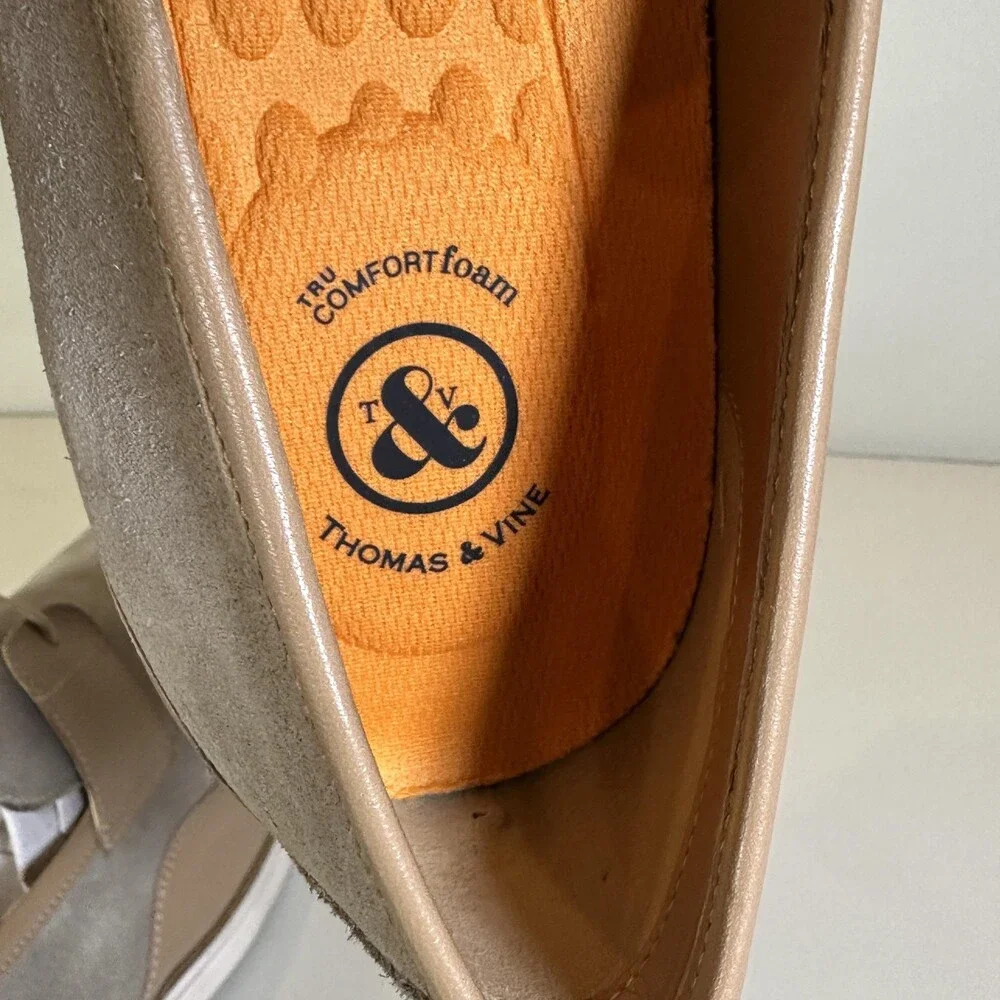 Thomas & Vine Shoes Mens Size 13 Lachlan Leather Suede Comfort Dress Casual